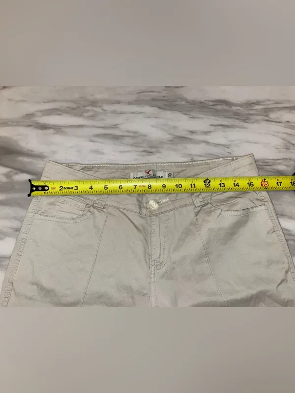 American Eagle Outfitters Beige Women’s Bermuda Shorts - Image 7