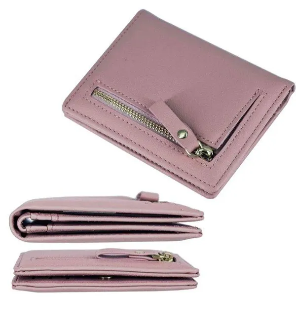 Small Slim Mini Bifold Wallet - Image 6