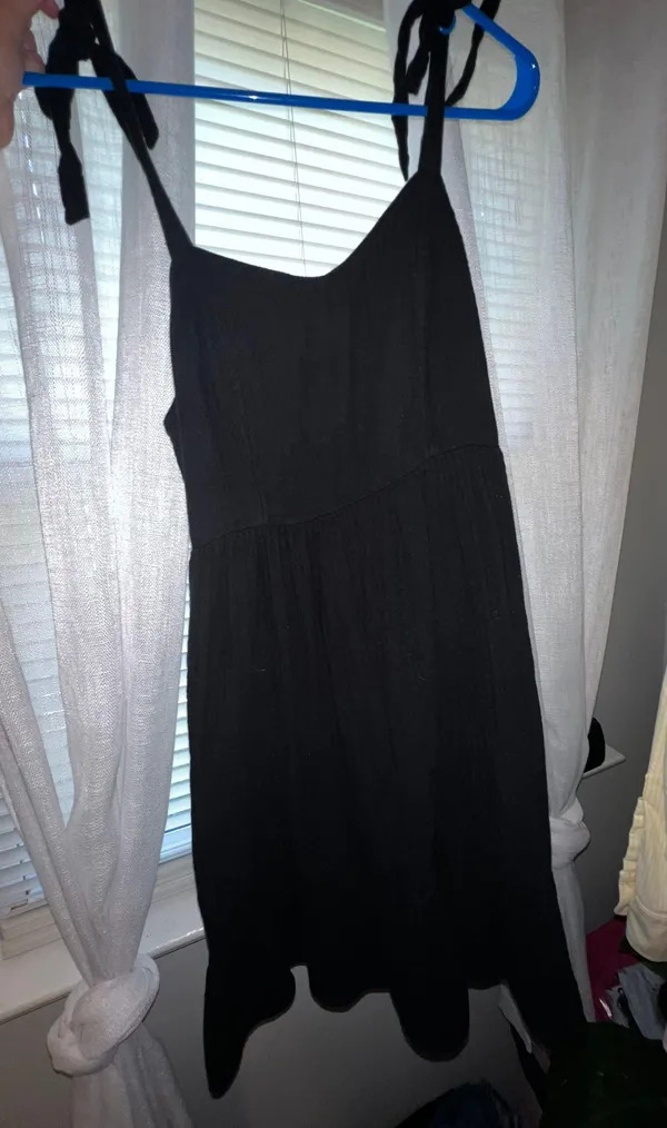 Old Navy Gauze Tie Dress - Image 3