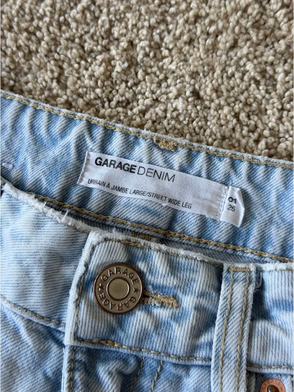 Garage Jeans Street Wide-Leg Ripped - Image 4