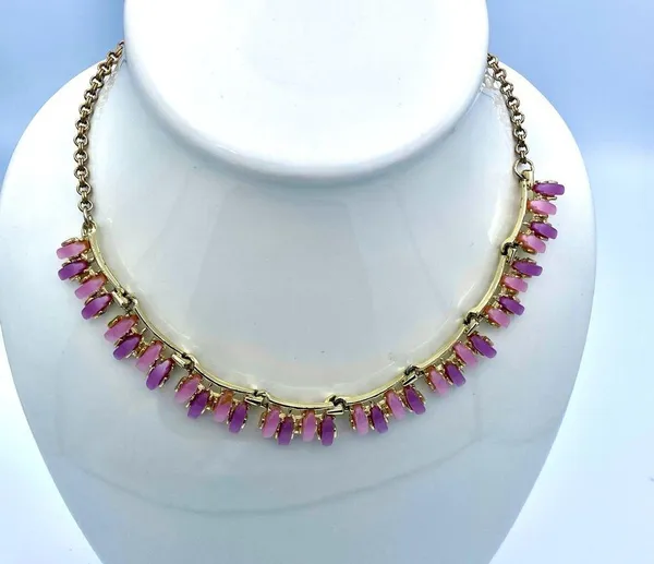 Vintage Pink/Purple Necklace - Image 2