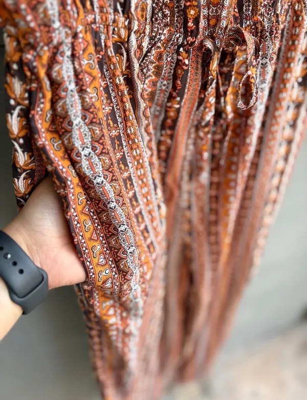CUPSHE Molten Glow Boho Jumpsuit - Image 4