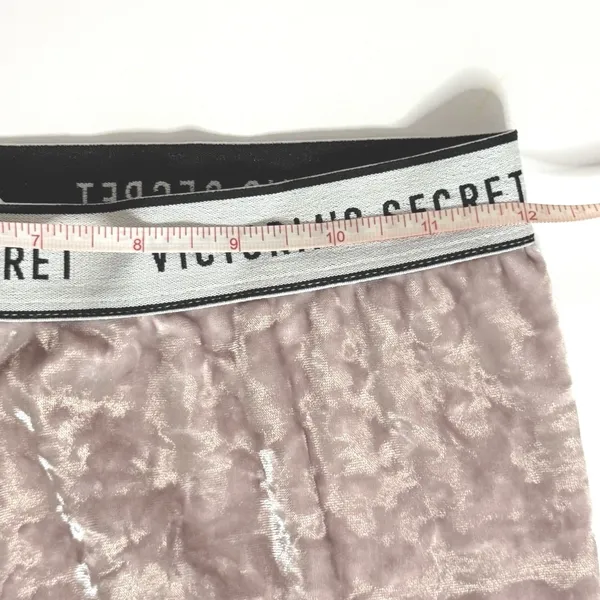 Women's Velvet Pajama Shorts Set Size S Sleepwear Lounge Cozy Y2K - Image 8