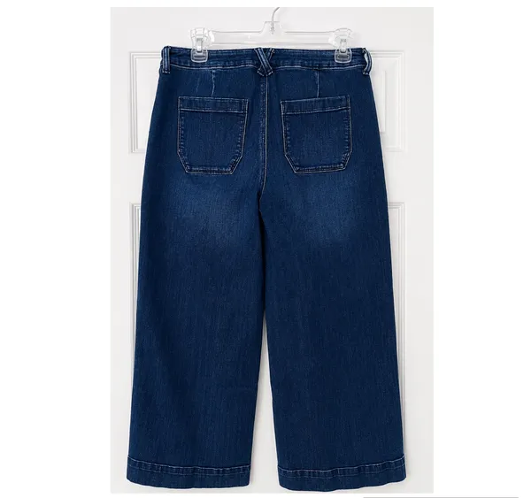 Sonoma dark wash wide leg jeans - Image 4