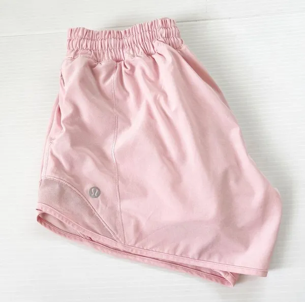 Lululemon Hotty Hot Shorts 4” Dusty Pink, 4 - Image 9