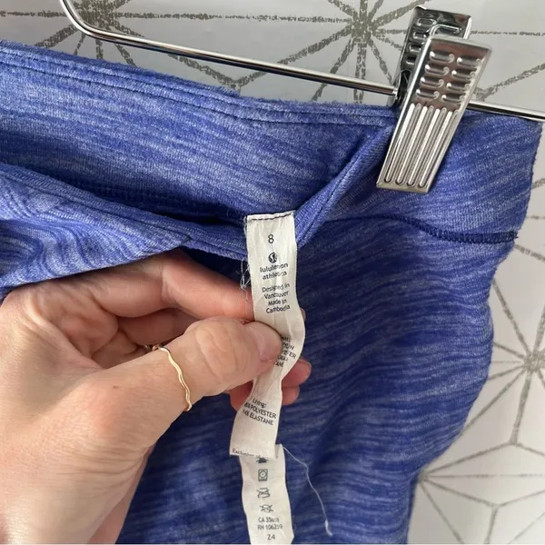 Lululemon & Go Where To Skirt Cobalt Blue - Image 6