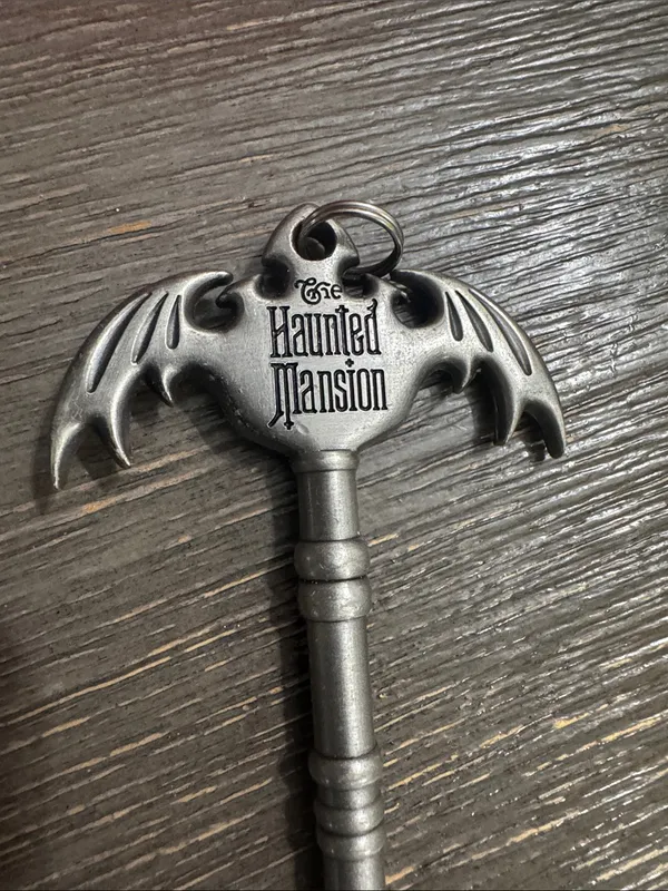 Disney Haunted Mansion Bat Wing Skeleton Key - Image 2