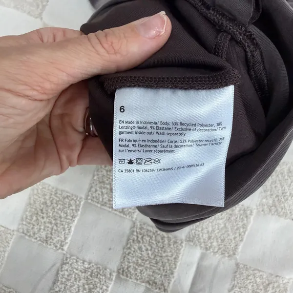 Lululemon Softstreme‎ Hoodie Espresso size 6 - Image 5