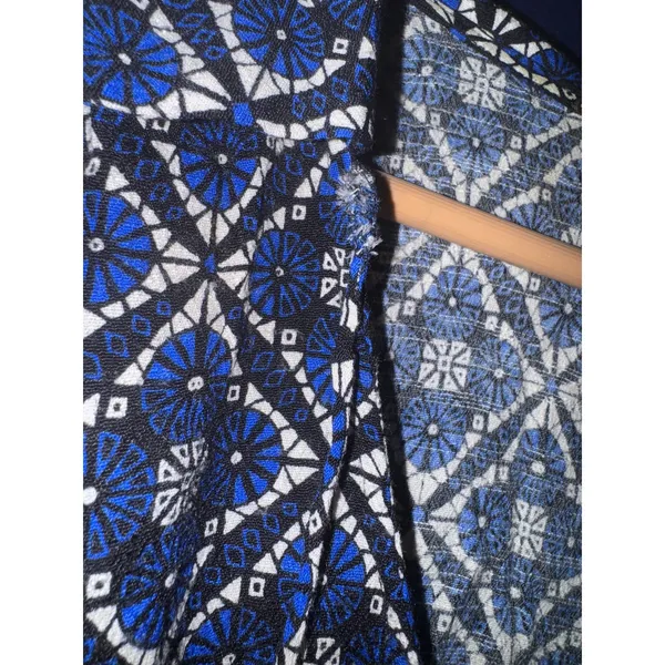 Free People Melody Printed Mini Dress Size 6 Spanish Boho Hippie Festival‎ ~Flaw - Image 9