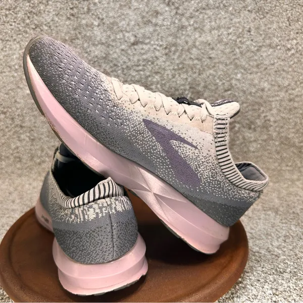 Brooks Women's Athletic Shoes - Gray and Pink - Image 5
