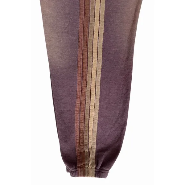 Aviator Nation 5 Stripe Sweatpants Faded Mocha Women's Size X-Large - Image 15