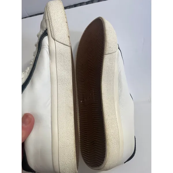 Madewell delia sidewalk low top white/black size 9 - Image 9