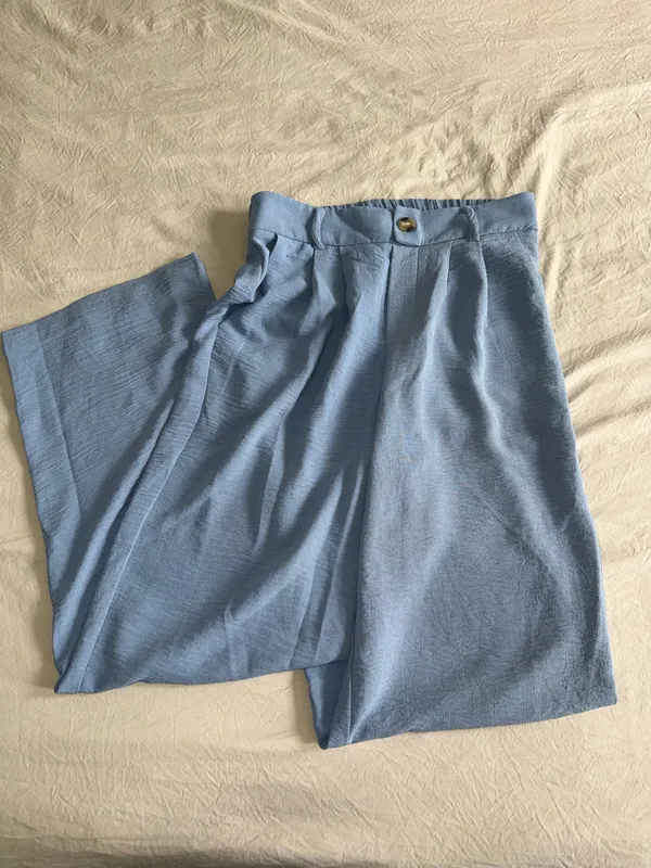 Tullea Vest and Pant set Blue Size M - Image 2