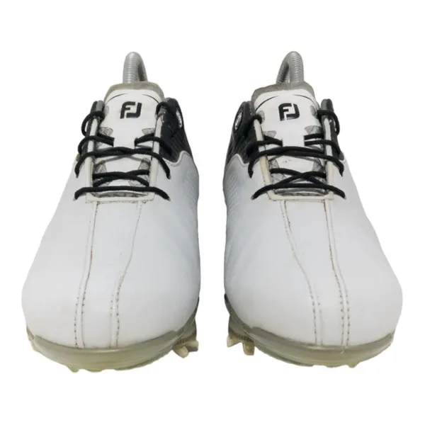 FootJoy DNA Golf Shoes Womens 6.5 White Black Spiked Cleats Athletic FJ - Image 5