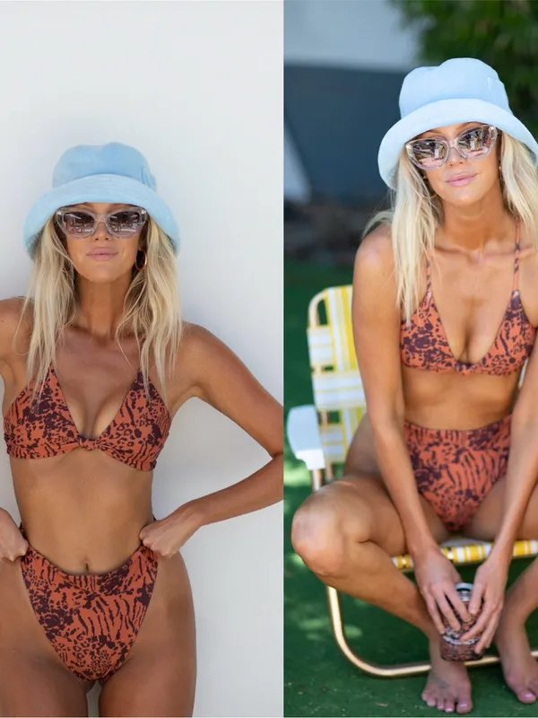 Skatie x The Salty Blonde | Sarah Bikini Top & Mandi Bottoms - Image 2