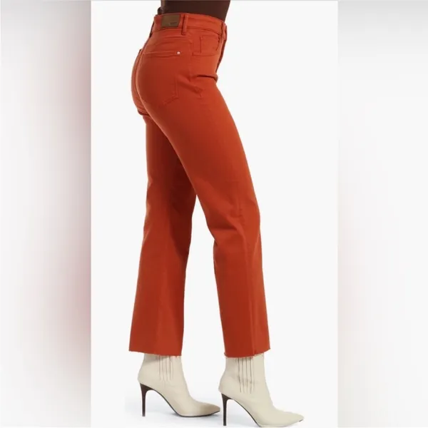 Mavi Women's Orange‎ Barcelona High Rise Wide Leg Jeans Size 25/29 - Image 2
