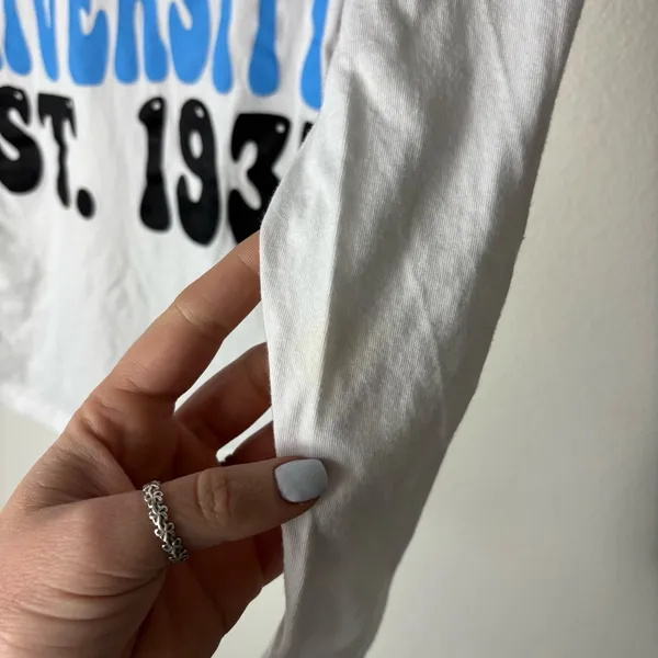 Boise State University Long Sleeve Tee White Ci Sport M - Image 9