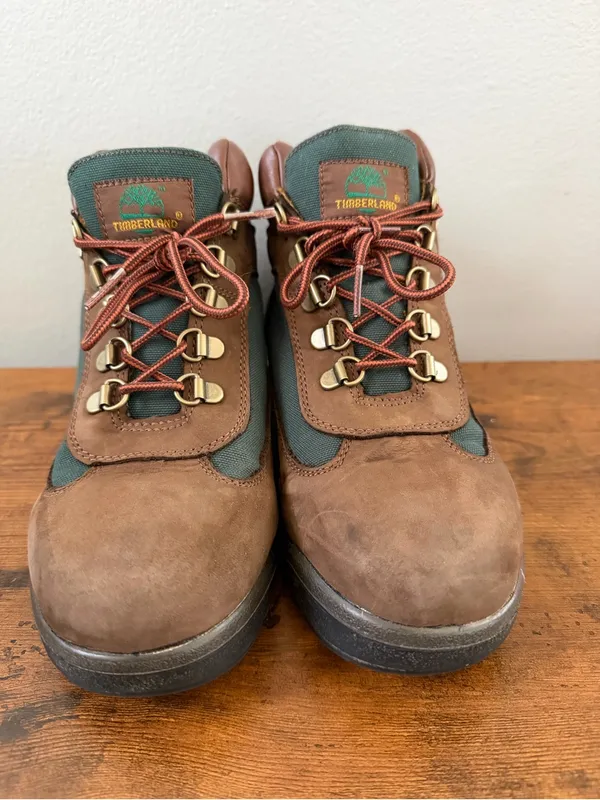 Timberland Field Boots "Beef & Broccoli" (Youth 6Y / Women's 7.5) - Image 2