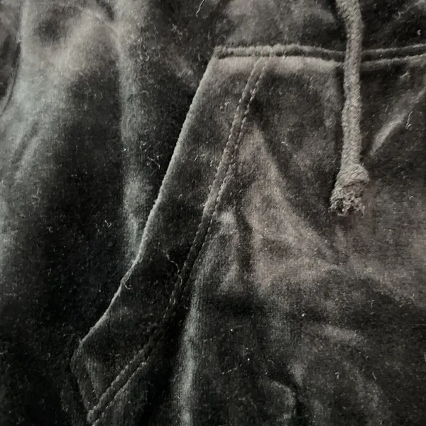 Wild Fable Black Velour Zip-Up Hoodie Women’s S NWT - Image 5