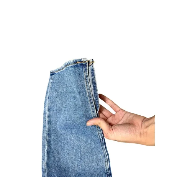 Abercrombie & Fitch The '90s Straight Ultra High Rise Blue Denim Jeans Size 28 6 - Image 6