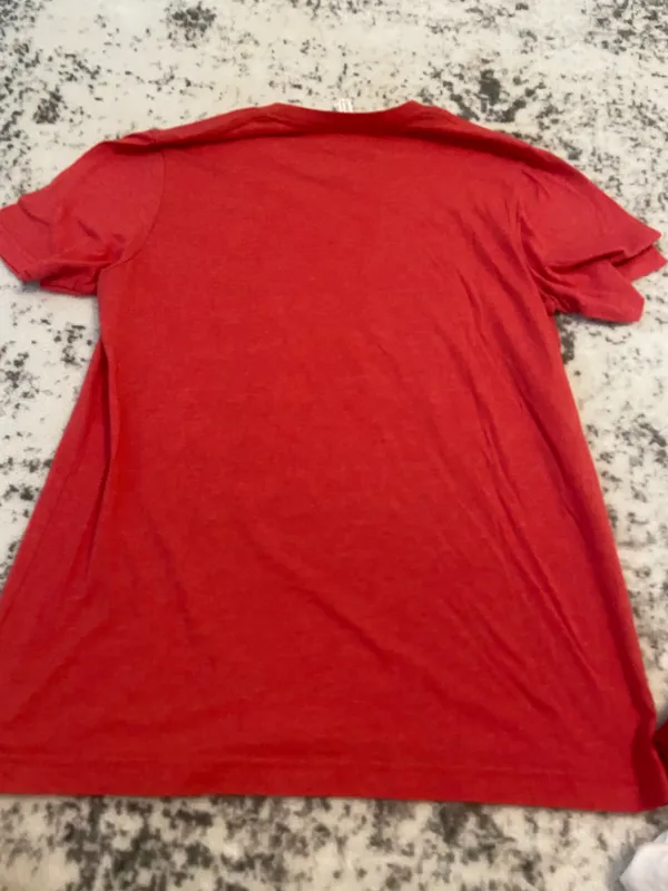Bella Canvas Alpha Chi Omega Red Homecoming Tshirt - Image 2