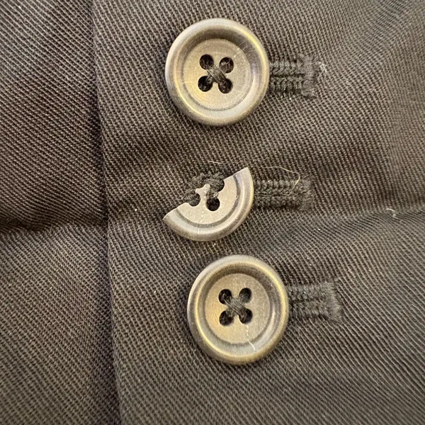 Banana Republic Wool Blazer Size 2‎ Black - Image 5