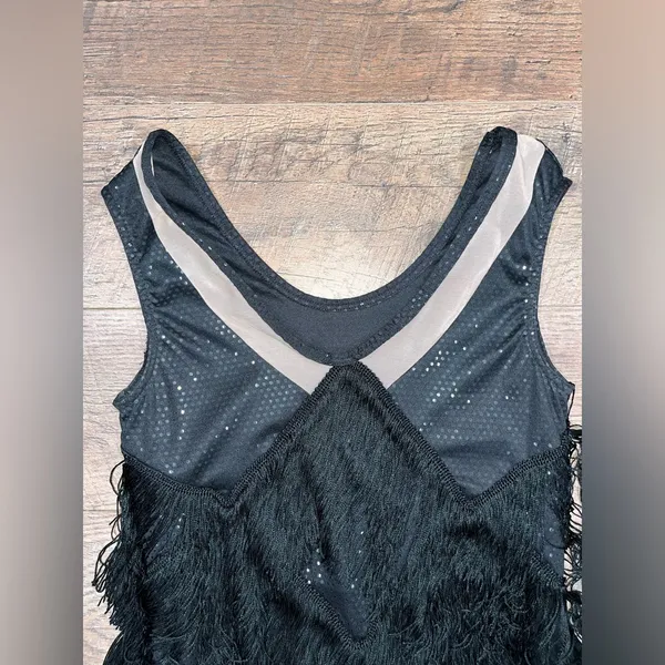 Weissman’s Flapper Costume Dance Dress 🖤💃🏻 Black - Image 7