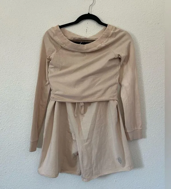 FREE PEOPLE Hot Shot Easy Set - Cashmere sz M - Image 2