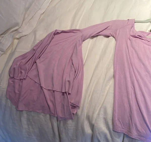 We The Free Purple Off the Shoulder top - Image 2