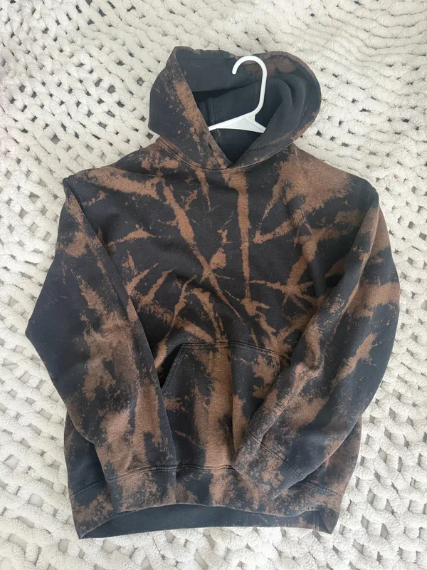 Bleach Dye Hoodie Multiple - Image 2