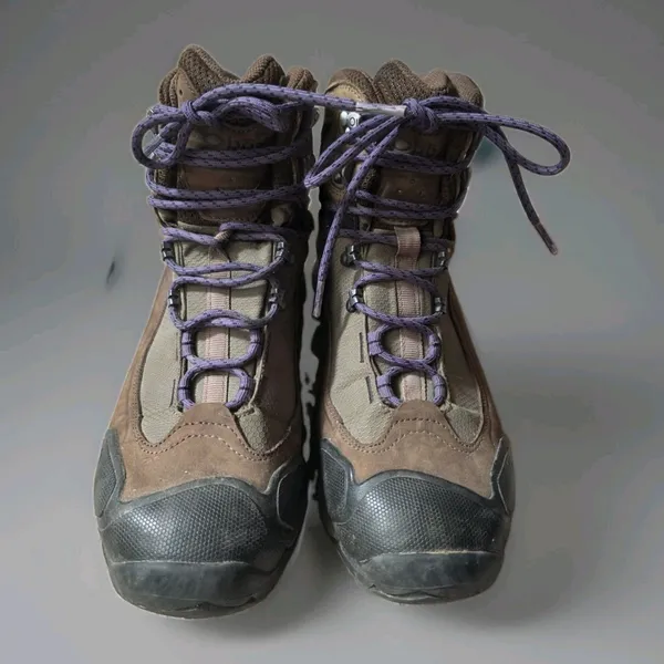 Oboz Wind River III Boots Womens 11 Brown BDRY Hiking Waterproof Lace Up Trail - Image 8