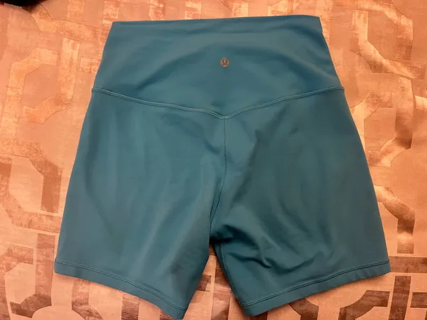 Lululemon Kayak Blue Align HR Shorts 6” - Image 5