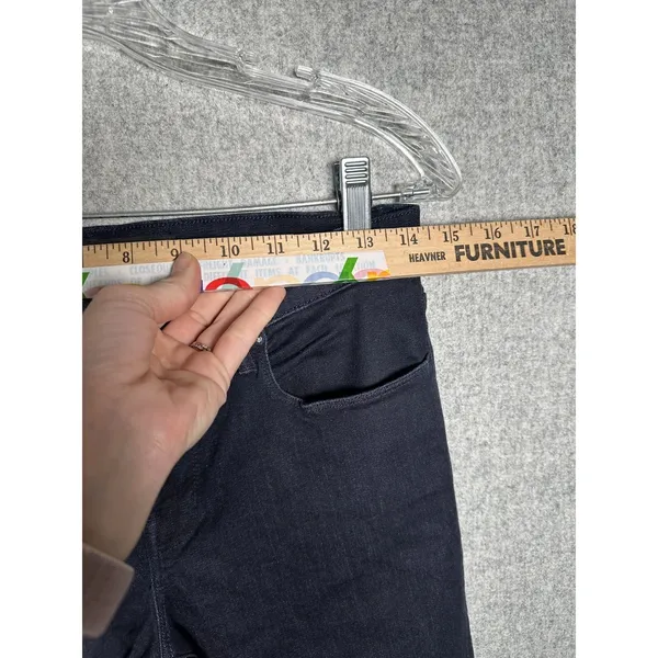 AYR Size 28 Womens Jeans Dark‎ Blue W114 B02 Stretch Zip Button - Image 4