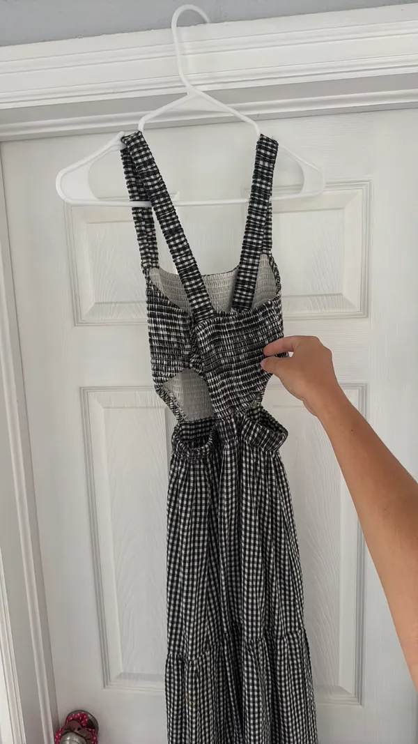 American Eagle Gingham Dress - Image 5