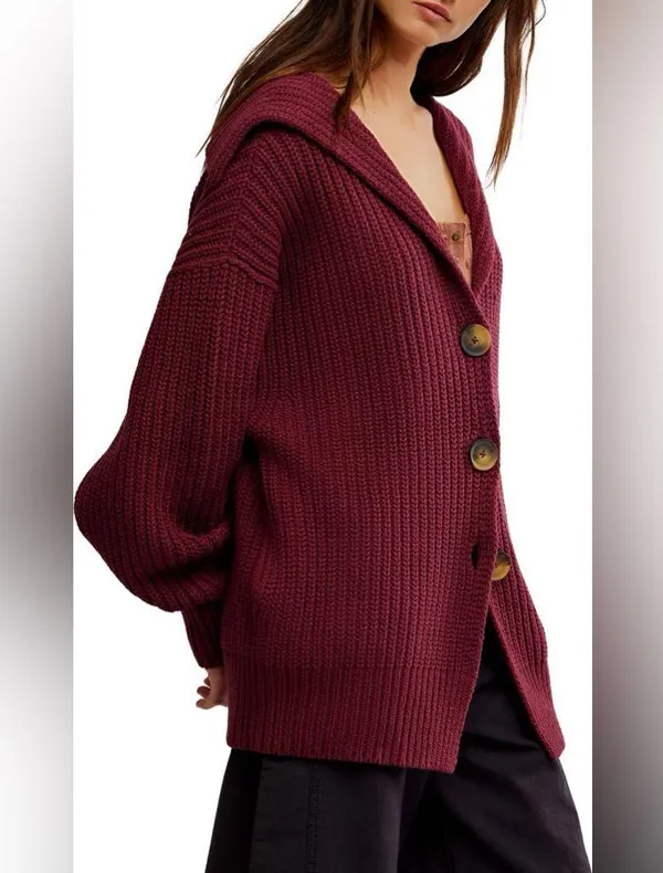 Free People Swim Too Deep Cardi M - Image 7