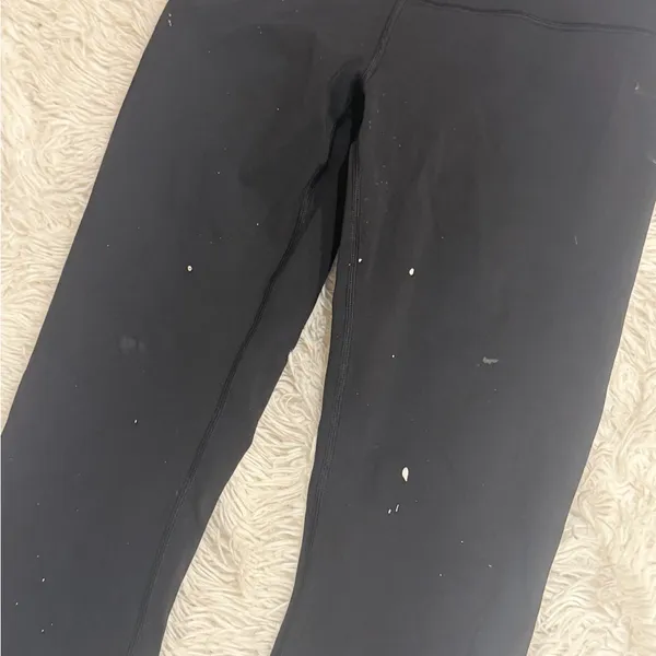 Lululemon wunder train high rise crop 23” black leggings - Image 3