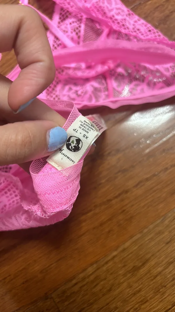 Free People Care FP Reya Lace Bralette - pink - Image 6