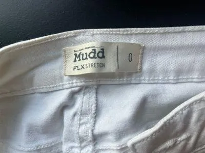 White Denim Skirt  - Image 4