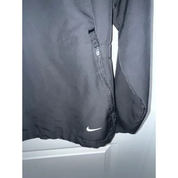 Nike Golf Black 1/4 Zip Pullover Jacket Logo Size S - Image 4