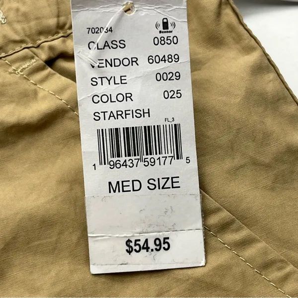 Pacsun‎ Low Rise Puddle Khaki Tan Womens Size Medium Pant Cargo Relaxed NEW - Image 5