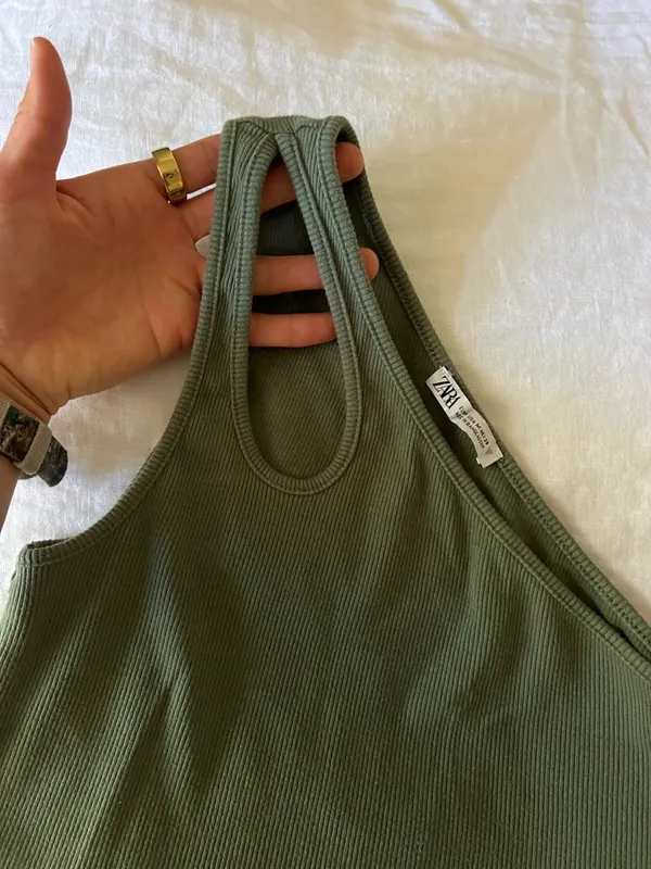 ZARA One-Shoulder Tank Top - Image 2