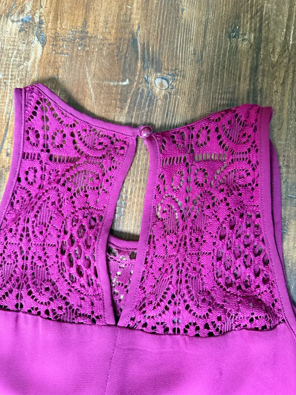 Maroon I.N. San Francisco Dress - Image 3
