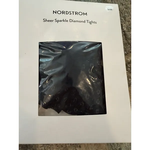 Nordstrom Tights 3 Pairs Black Womens Sz S/M NWT - Image 6