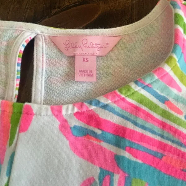 Lilly‎ Pulitzer Felicity Resort Shift Dress XS Beachy Summer Coastal Tropical - Image 7