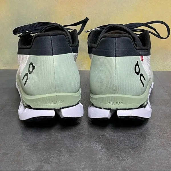 On Cloudboom 1 Women's Running Shoes in White/Black/Green Size 10 - Image 9