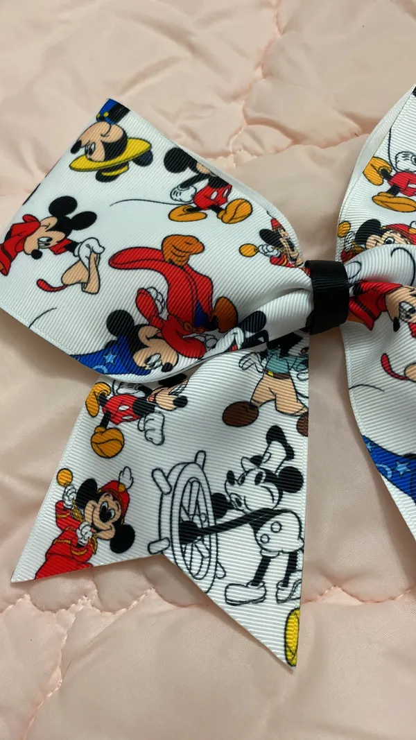 Disney Many faces Of Mickey hair Bow - Image 4