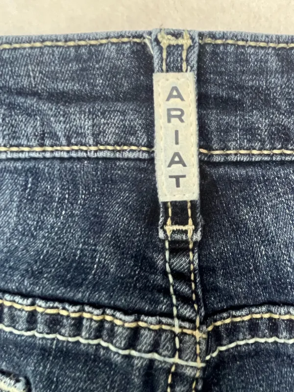 Ariat Real Denim Women’s Missouri Real Sienna Dark Wash Bootcut Jeans Size 33L - Image 10