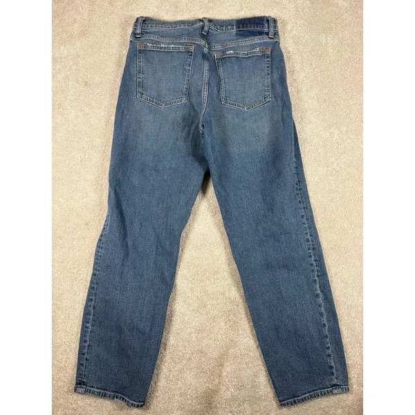 Abercrombie & Fitch‎ The Mom High Rise Jean Distressed Women's Size 29/8R - Image 7