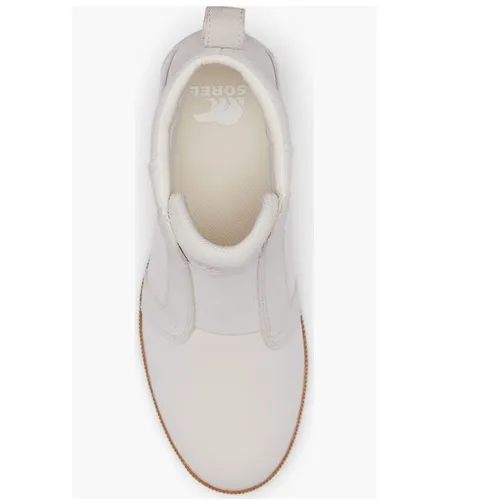 Sorel Out N About‎ Wedge Leather Bootie, Ankle Boots White/Sea Salt, Size 8, NWT - Image 4