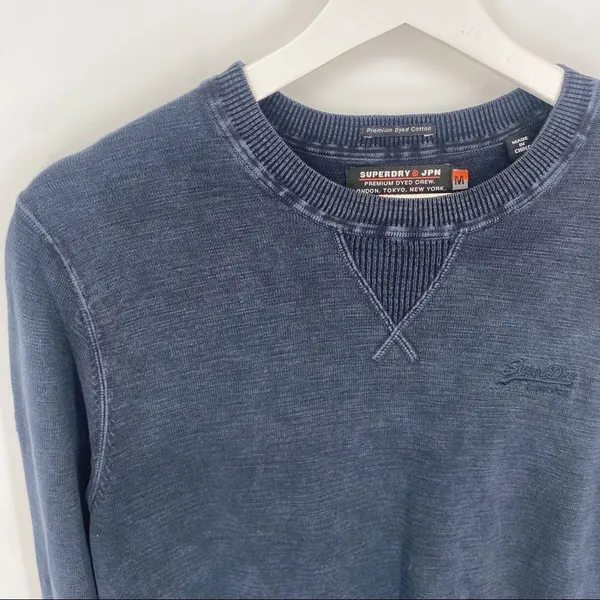 ‎Superdry Jpn Vintage Black Sweatshirt - Image 2